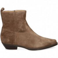 Botin Cowboy ante Beige  UNISA