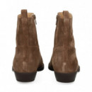 Botin Cowboy ante Beige  UNISA