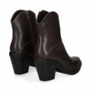 Botin Cowboy Piel Moka  ASH