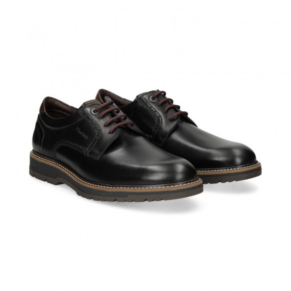 Blucher Piel Negro  FLUCHOS