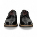Blucher Piel Negro  FLUCHOS