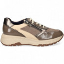 Deportivo Charol+nobuck Beige  FLUCHOS