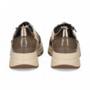 Deportivo Charol+nobuck Beige  FLUCHOS