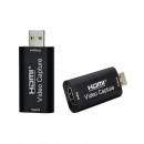 ONEWAY Capturadora de Video USB HDMI 4K Black