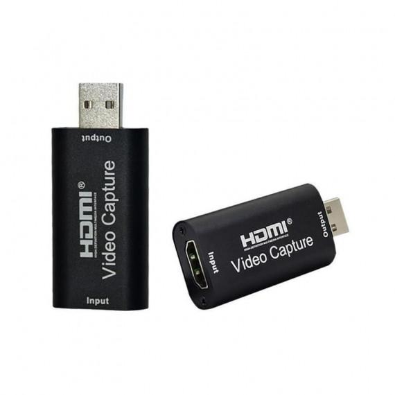 ONEWAY Capturadora de Video USB HDMI 4K Black