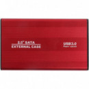 ONEWAY Caja Externa Hdd 2.5 Sata USB 3.0 Roja