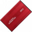 ONEWAY Caja Externa Hdd 2.5 Sata USB 3.0 Roja