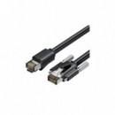 VENTION Cable de Red CAT.6A Sftp 1M Negro