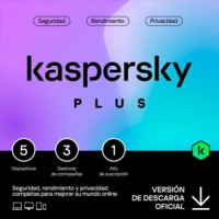 KASPERSKY Plus 1 Año 5 Dispositivos