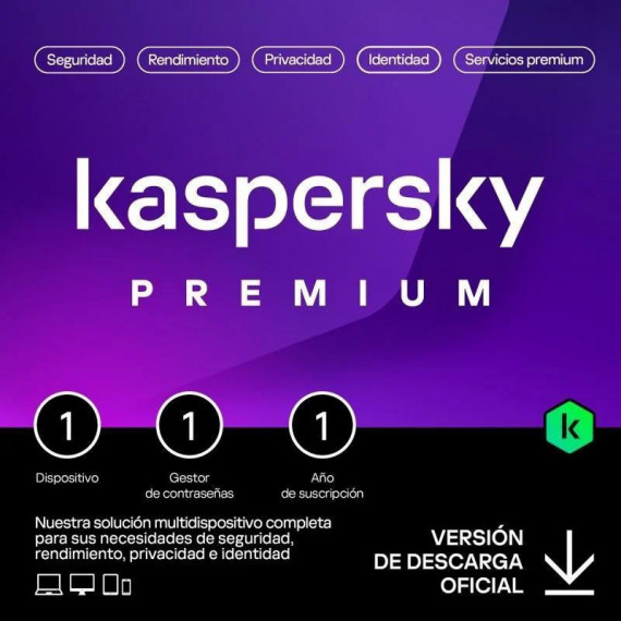 KASPERSKY Premium 1 Año 1 Dispositivo