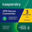 KASPERSKY Vpn Secure Connection 1 Año 3 Dispositivos