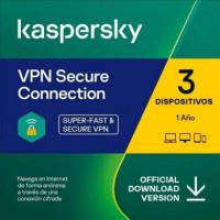 KASPERSKY Vpn Secure Connection 1 Año 3 Dispositivos