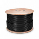 ONEWAY Bobina Cable de Red CAT.7 Utp 305M Negro