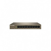 IP-COM Switch Gigabit 9 Puertos Poe Gestionable