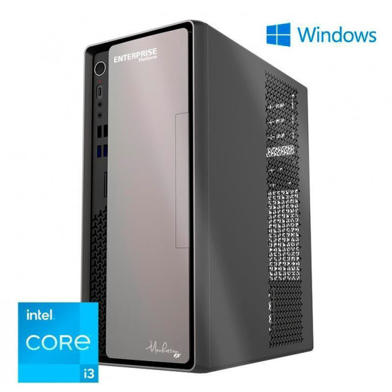 ENTERPRISE Manhattan Fx I3-12100/8GB/SSD 1TB/LMT/5Y/W11PRO