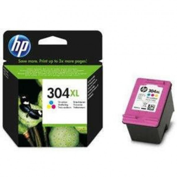 HP 304XL Cartucho de Tinta Tricolor Original