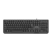 NATEC Trout Slim Teclado USB Multimedia Negro