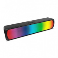 KROM K-pop Barra de Sonido Rgb BLUETOOTH Negra
