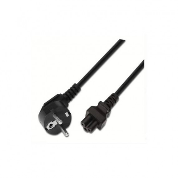 ONEWAY Cable Alimentación Trébol para Notebook 1.8M Negro