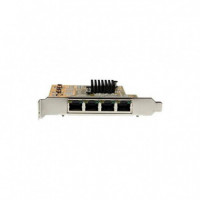 STARTECH Tarjeta Red Pcie Ethernet 4 Puertos Gigabit