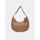 Bolso Modelo Hobo con Logotipo 4G de GUESS