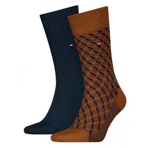 TOMMY HILFIGER - Th Men Sock 2P 3D Graphic - 004 - F|701229839/004