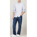 TOMMY HILFIGER - Multi Stripe Oxford Rf Shirt - 0A4 - F|MW0MW36820/0A4