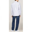 TOMMY HILFIGER - Multi Stripe Oxford Rf Shirt - 0A4 - F|MW0MW36820/0A4
