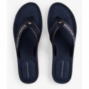 TOMMY HILFIGER - Sporty Mid Wedge Summer Sandal - DW6 - F|FW0FW08856/DW6