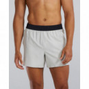 TYR Unbroken Big Logo Short 5" Grey