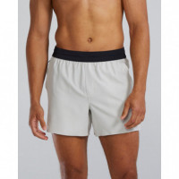 TYR Unbroken Big Logo Short 5" Grey