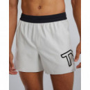 TYR Unbroken Big Logo Short 5" Grey