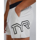 TYR Unbroken Big Logo Short 5" Grey