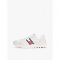Tjm Technical Runner Ess Ecru  TOMMY HILFIGER