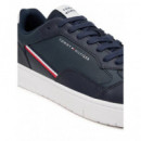 Th Basket Core Stripes Desert Sky  TOMMY HILFIGER