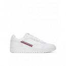 Th Basket Core Stripes White  TOMMY HILFIGER
