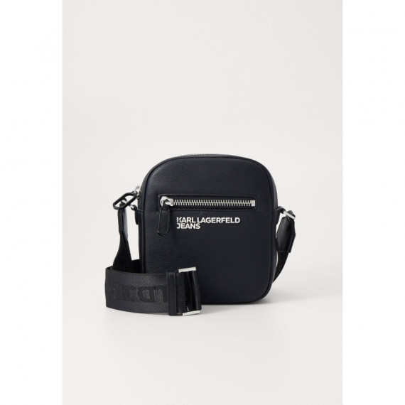 Klj Essential Grainy Pu Ns Cb Black  KARL LAGERFELD