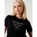 Ss Cn Krystal Triang Jet Black A996  GUESS