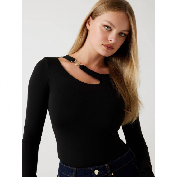 Ls Eleanor Buckle To Jet Black A996  GUESS