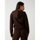 New Hooded Scuba Swe Regal Brown  GUESS