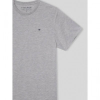 Camiseta SILBON Minilogo Gris