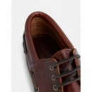 Zapato Nautico Clasico Marron  SILBON