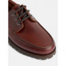Zapato Nautico Clasico Marron  SILBON