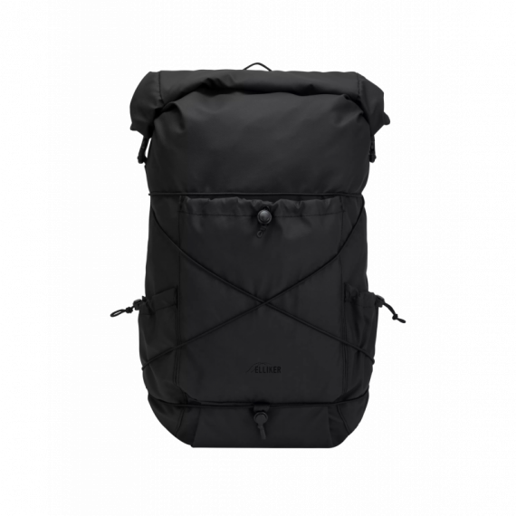 Mochila ELLIKER Buckden Roll Top Backpack 24/35L Black