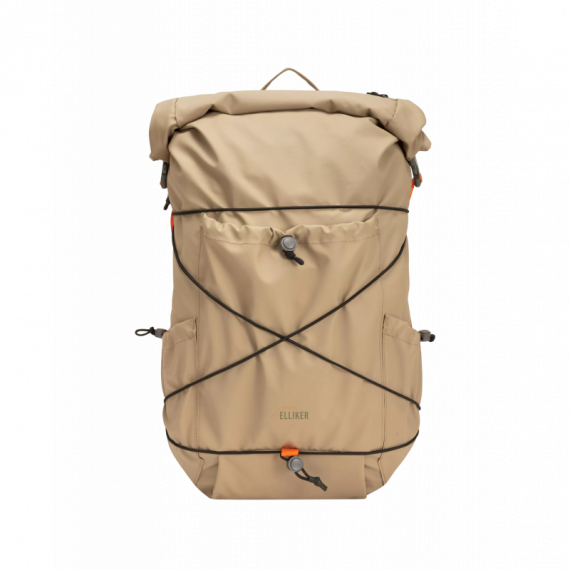 Mochila ELLIKER Buckden Roll Top Backpack 24/35L Sand