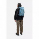 Mochila ELLIKER Buckden Roll Top Backpack 24/35L Steel Blue
