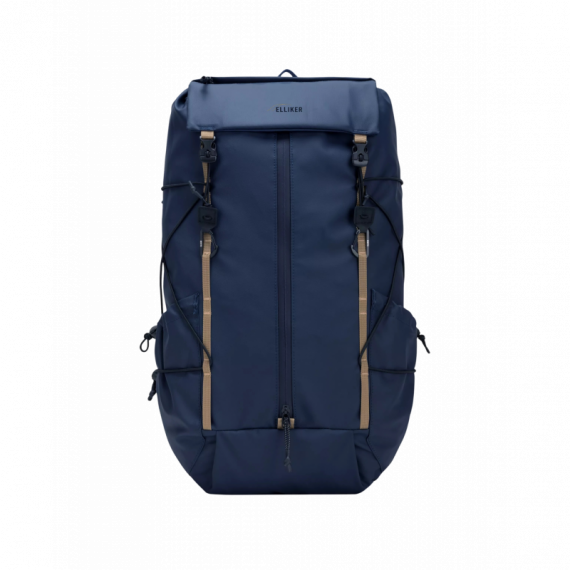 Mochila ELLIKER Cautley Flap Over Backpack 23L Navy