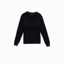 Jerséis y Sudaderas Jersey SALSA JEANS Punto con Textura Black