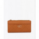 Billetero Monograma Rombos Marrón  LOLA CASADEMUNT