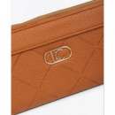 Billetero Monograma Rombos Marrón  LOLA CASADEMUNT